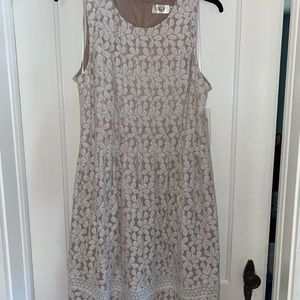 Beautiful white Lace Ivory Eliza J Dress